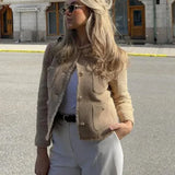 Cecilie | Casaco Bege