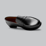 Chic Læder Penny Loafers