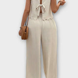 Clara | Conjunto Sem Mangas