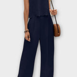 Clara | Conjunto Sem Mangas