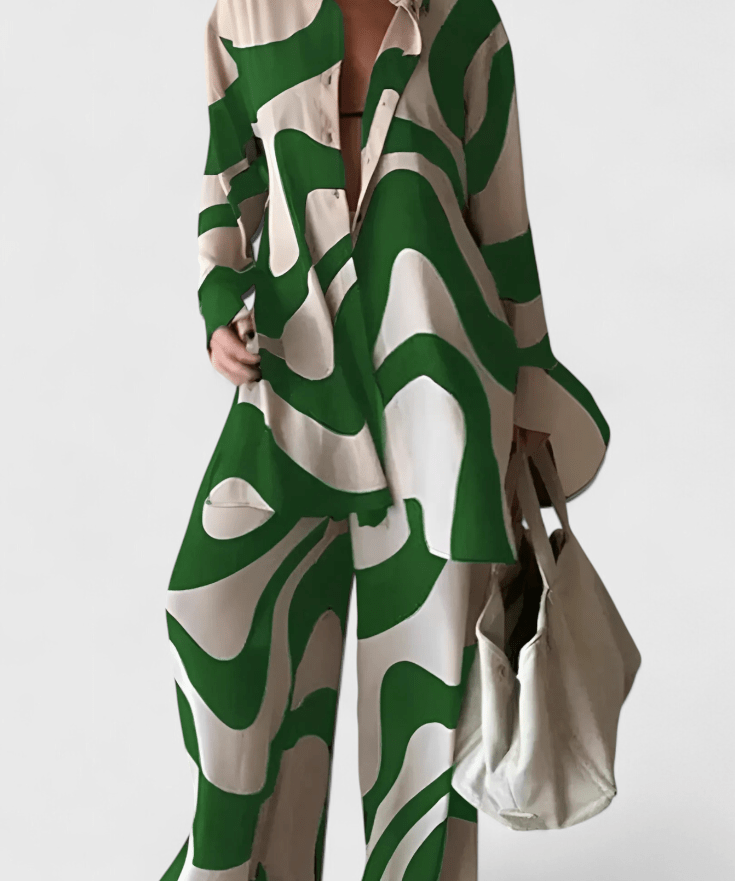 Clara | Conjunto de manga longa