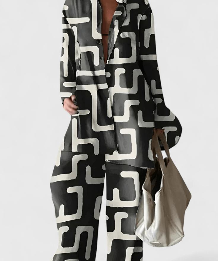 Clara | Conjunto de manga longa