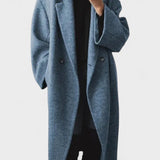 Ditte™ | Casaco de lã longo com design intemporal