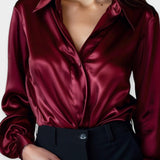 Ellen | Camisa de cetim