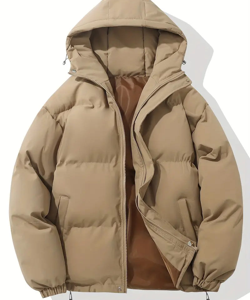 Anna - Casaco de inverno forrado com capuz