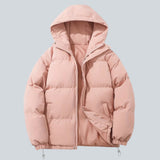 Anna - Casaco de inverno forrado com capuz