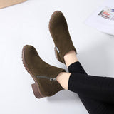 Emilia™ | Botas de inverno clássicas com salto baixo