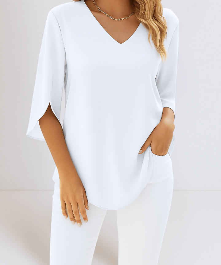 Emilie | Blusa de Decote em V