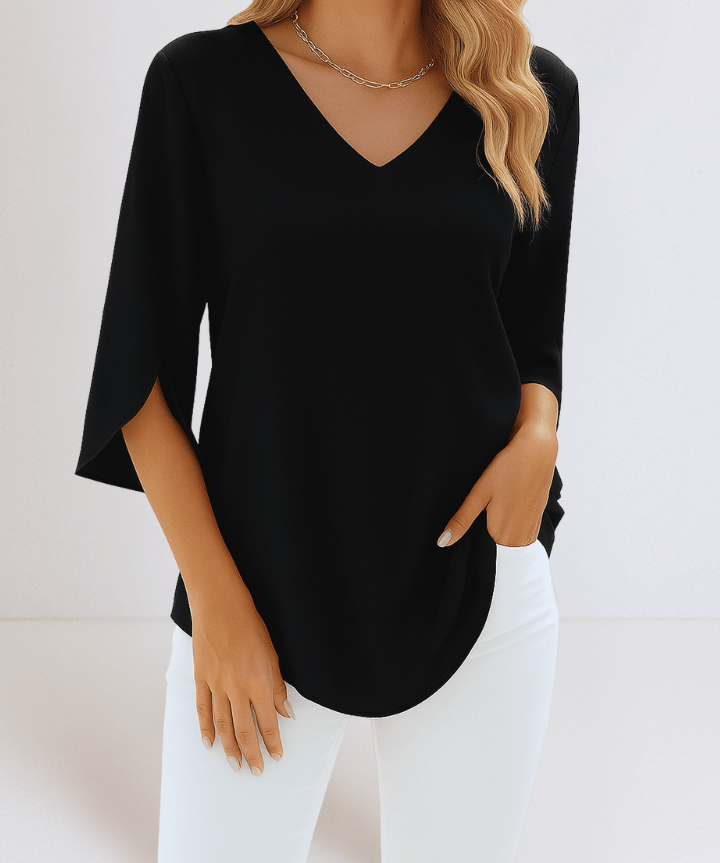 Emilie | Blusa de Decote em V