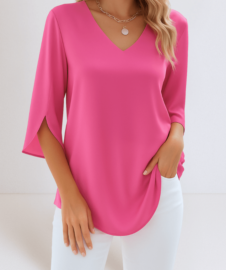 Emilie | Blusa de Decote em V