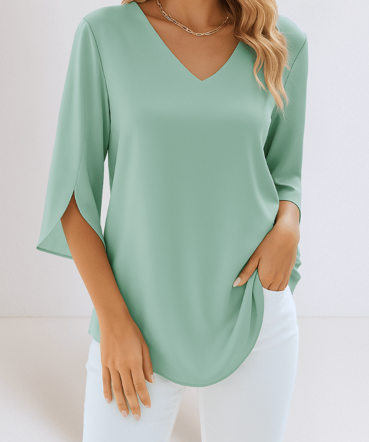 Emilie | Blusa de Decote em V