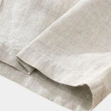 Felix™ | Calções de Linho Azul Horizonte