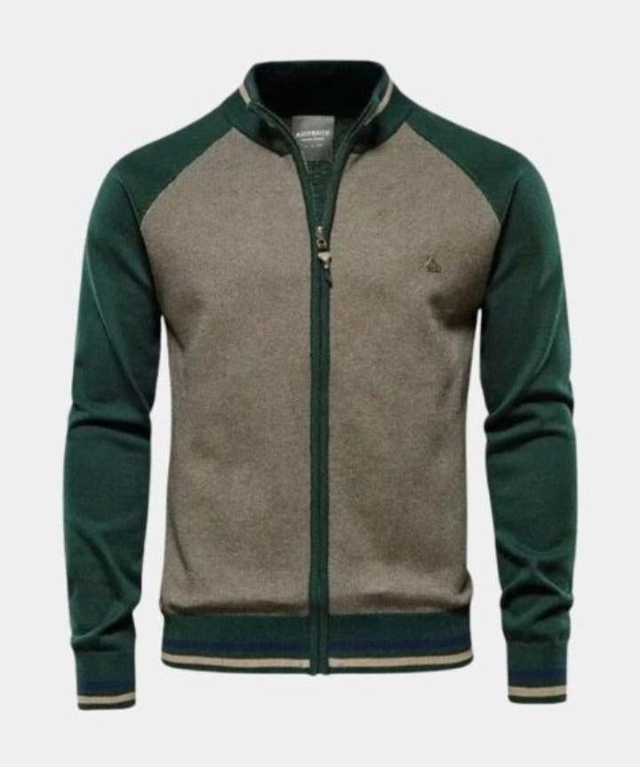 Felix™ | Cardigan de Lã com Zíper