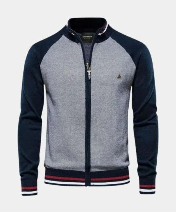 Felix™ | Cardigan de Lã com Zíper