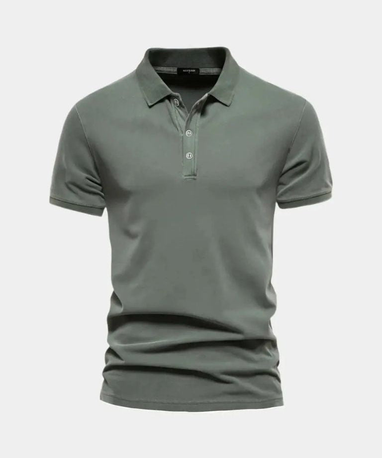 Frans™ | Polo de Algodão Essencial