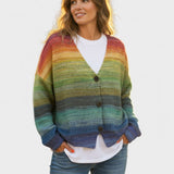 Fran™ | Cardigan vibrante com botões