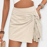 Freja | Calções de cintura alta