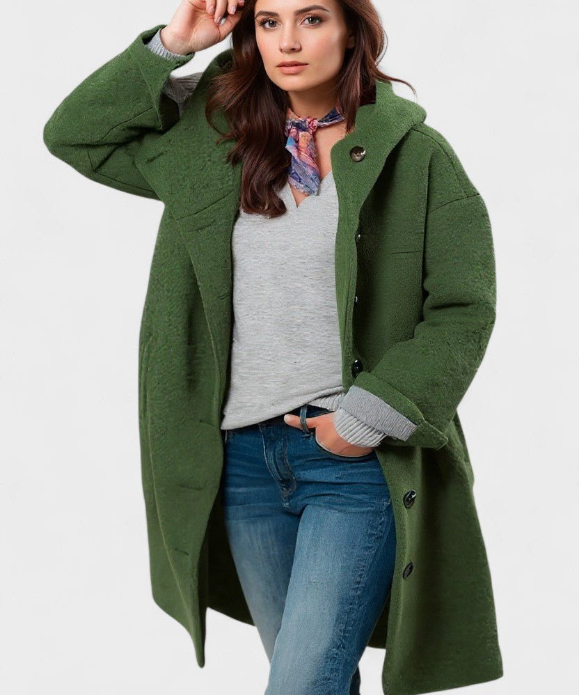 Freja™ | Casaco elegante de comprimento médio