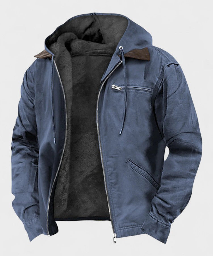 Gaspard™ | Sweatshirt com Capuz Estilosa e com Zíper