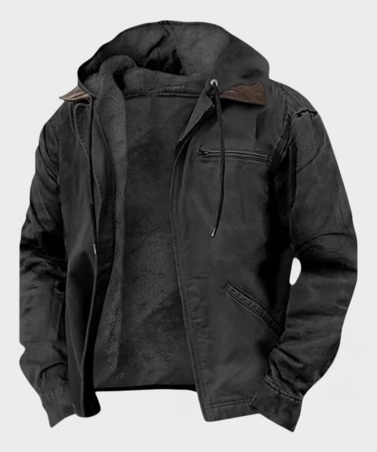 Gaspard™ | Sweatshirt com Capuz Estilosa e com Zíper