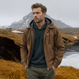 Gaspard - Elegant Hoodie with Zipper