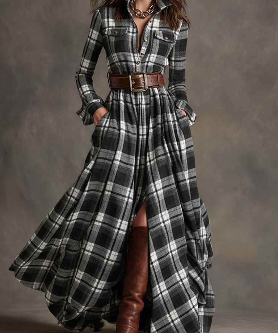 Scarlett - Vestido com cinto