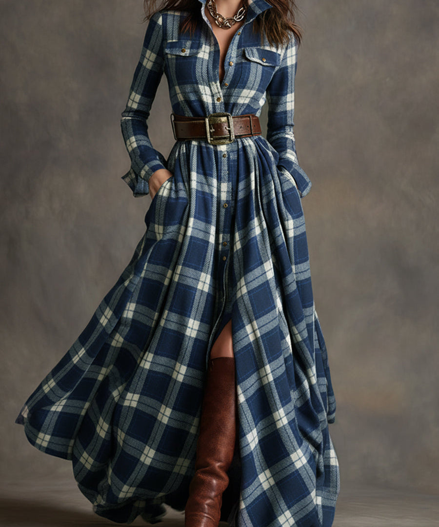 Scarlett - Vestido com cinto