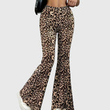 Gitte | Bootcut Leopardo