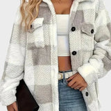 Gitte | Casaco de fleece elegante