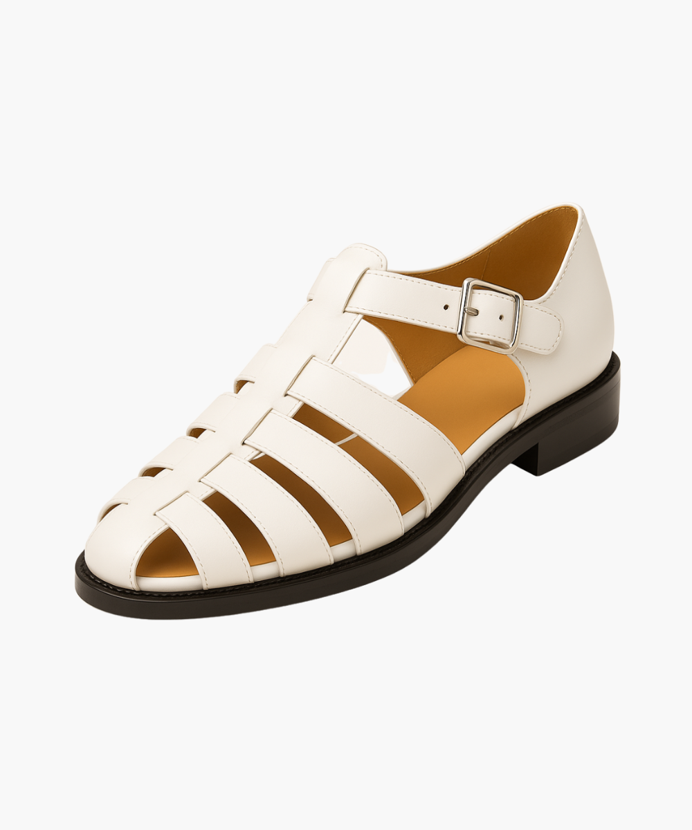 Grazio™ | Sandália Fechada com Fivela