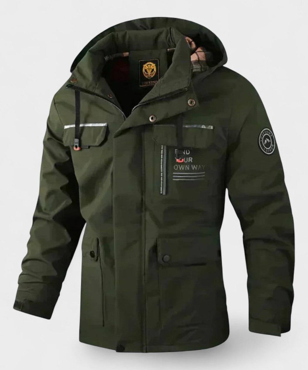 Harden™ | Casaco de Inverno Masculino com Capuz