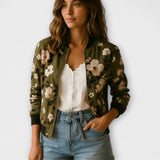 Henriette | Casaco bomber de flores