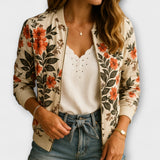 Henriette | Casaco bomber de flores