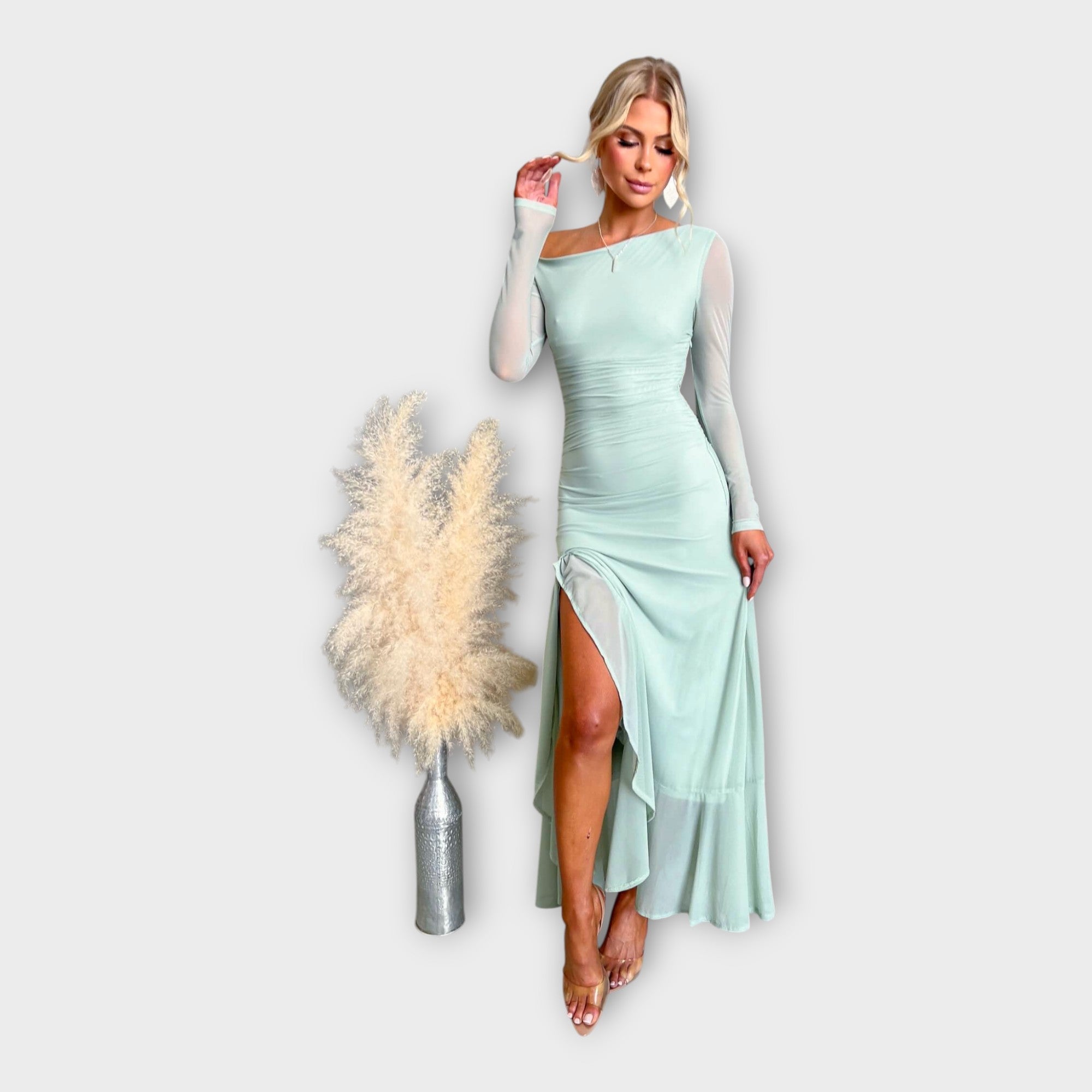 Vestido Impressionante com Linha Elegante