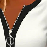 Ida | Camisola de Manga Longa com Zíper