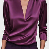 Ida | Camisa de cetim