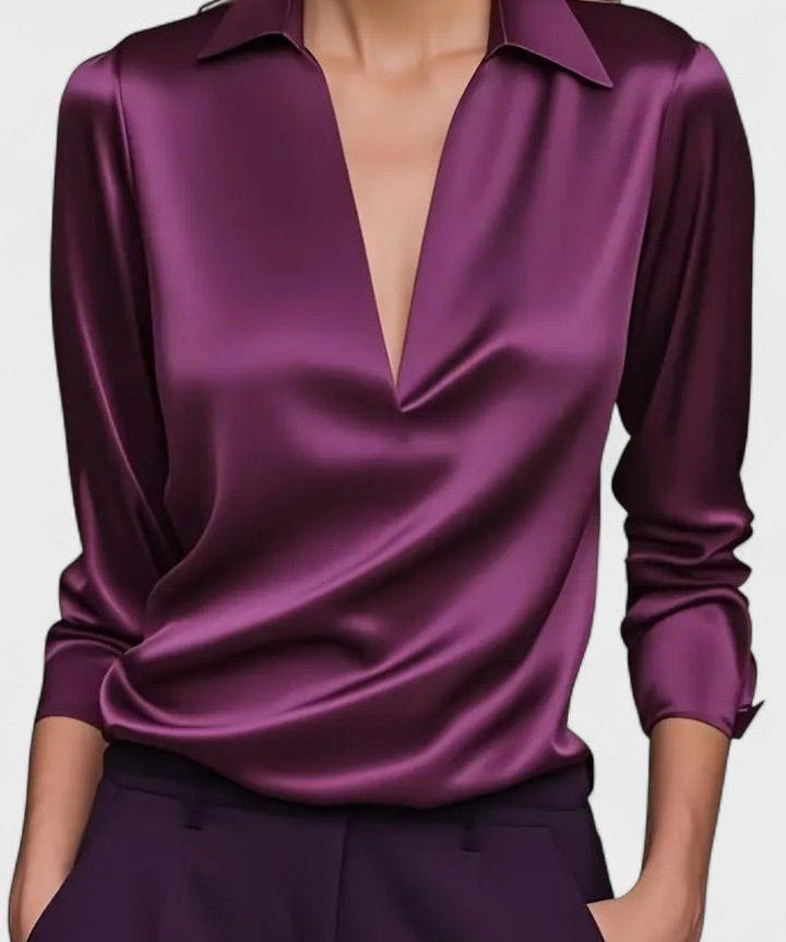 Ida | Camisa de cetim