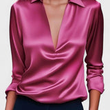 Ida | Camisa de cetim