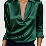 Ida | Camisa de cetim