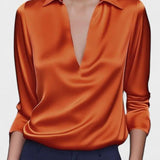 Ida | Camisa de cetim