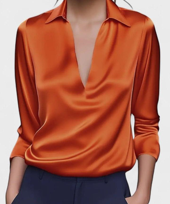 Ida | Camisa de cetim