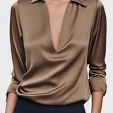 Ida | Camisa de cetim