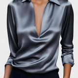 Ida | Camisa de cetim