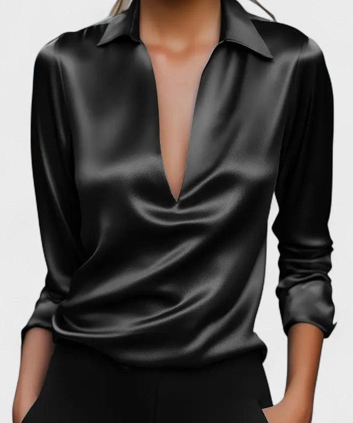 Ida | Camisa de cetim