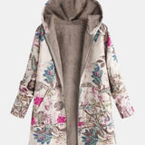 Ivy | Casaco Fleece Forrado Botânico Pastel