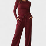 Jana™ | Conjunto solto com mangas longas