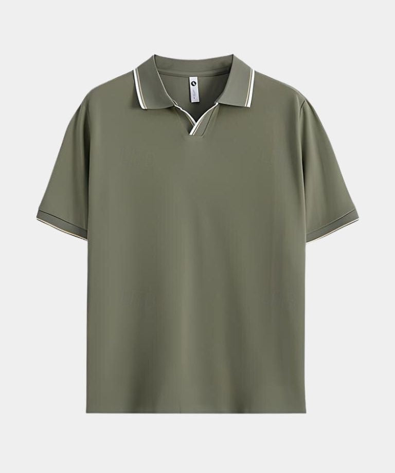 Jesper™ | Polo V-hals Noir