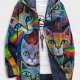 Jitka™ | Cardigan de luxo artístico