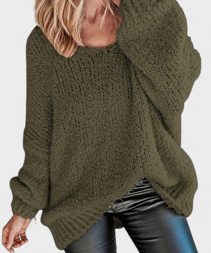 Katrine™ | Pullover leve com decote redondo