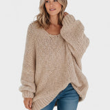 Katrine™ | Pullover leve com decote redondo